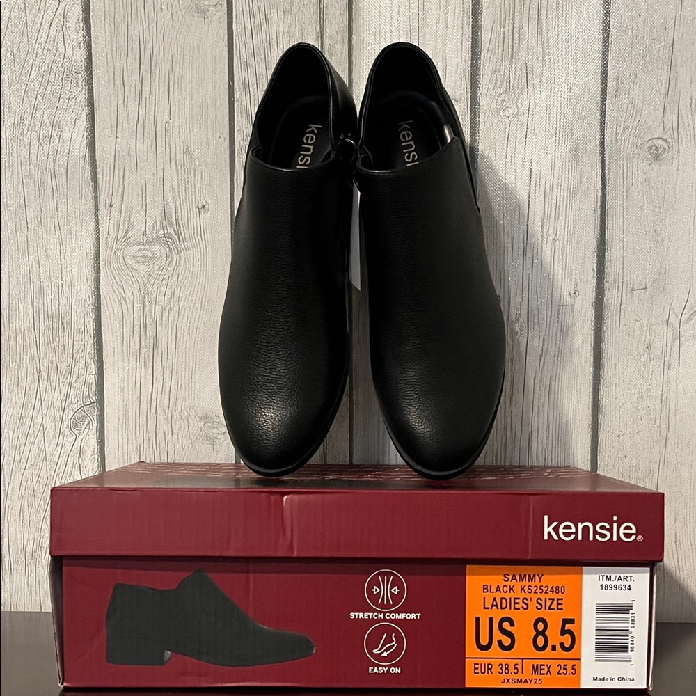 NWT Kensie Black Women's  Oxfords Size US 8.5